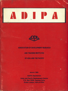 Association of Development Research and Training Institutes of Asia and the Pacific (ADIPA)