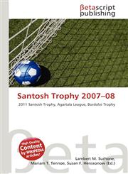 Santosh Trophy 2007-08,613635084X,9786136350844