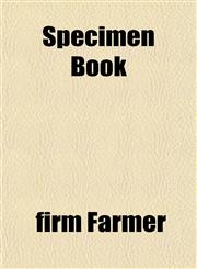 Specimen Book,1152196812,9781152196810