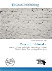 Concord, Nebraska,6139984068,9786139984060