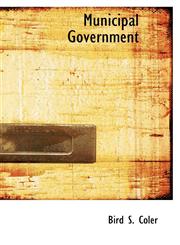 Municipal Government,1115346008,9781115346009