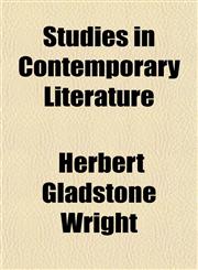 Studies in Contemporary Literature,1152618881,9781152618886