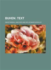 Buhen;  Text,1236391454,9781236391452