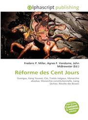 Reforme Des Cent Jours,6134211265,9786134211260