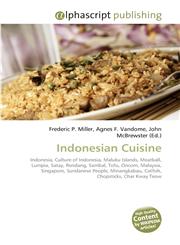 Indonesian Cuisine,6130222785,9786130222789