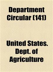 Department Circular (141),115452518X,9781154525182
