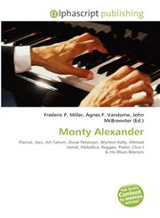 Monty Alexander,6133821493,9786133821491