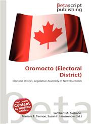 Oromocto (Electoral District),6136381443,9786136381442