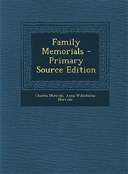 Family Memorials - Primary Source Edition,129385378X,9781293853788