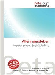 Alleringersleben,6135130625,9786135130621