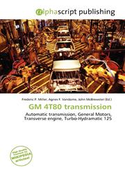 GM 4T80 transmission,6135902725,9786135902723