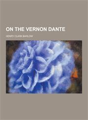 On the Vernon Dante,1230235426,9781230235424