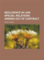 Negligence in Law,1230102345,9781230102344