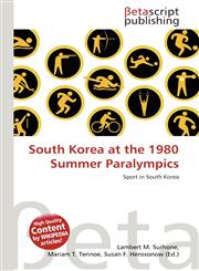 South Korea at the 1980 Summer Paralympics,6135073028,9786135073027