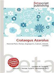 Crataegus Azarolus,6134868213,9786134868211
