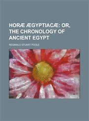 Horæ Ægyptiacæ,1230164324,9781230164328