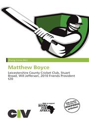 Matthew Boyce,6201981721,9786201981720
