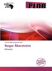 Roger Åkerström,613854885X,9786138548850