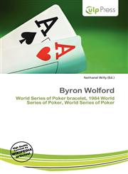 Byron Wolford,6136991489,9786136991481