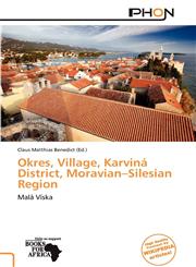 Okres, Village, Karviná District, Moravian-Silesian Region,6138769538,9786138769538