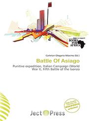 Battle Of Asiago,6139875595,9786139875597