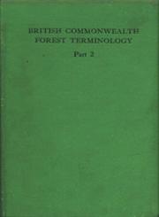 British Commonwealth Forest Terminology Part 1