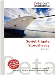 Soviet Frigate Storozhevoy,6136006170,9786136006178