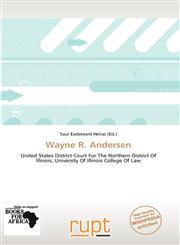 Wayne R. Andersen,6138843444,9786138843443