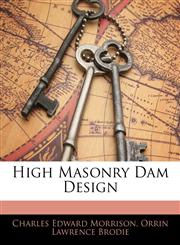 High Masonry Dam Design,1141053373,9781141053377
