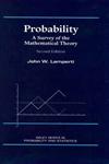 Probability A Survey of the Mathematical Theory 2nd Edition,0471154075,9780471154075