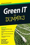 Green IT For Dummies,0470386886,9780470386880