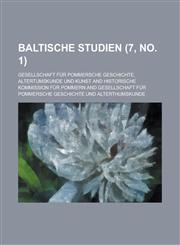 Baltische Studien (7, No. 1 ),1153471205,9781153471206
