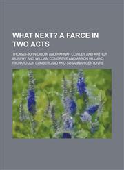 What Next?,1236927125,9781236927125