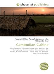 Cambodian Cuisine,6130244916,9786130244910