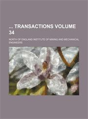 Transactions Volume 34,1130852652,9781130852653