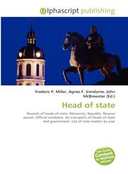 Head of state,6130094787,9786130094782