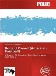 Ronald Powell (American Football),613933408X,9786139334087