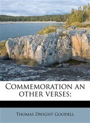 Commemoration an other verses;,1175649104,9781175649102
