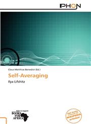 Self-Averaging,6138567641,9786138567646