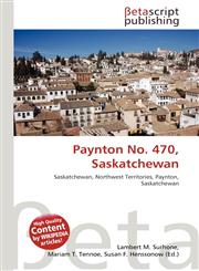 Paynton No. 470, Saskatchewan,6135091298,9786135091298