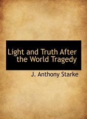 Light and Truth After the World Tragedy,1115908774,9781115908771