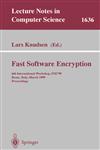 Fast Software Encryption 6th International Workshop, FSE'99 Rome, Italy, March 24-26, 1999 Proceedings,354066226X,9783540662266