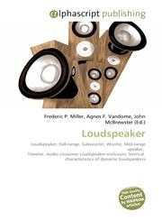 Loudspeaker,6130076665,9786130076665