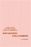 Foundation Engineering 2nd Edition,0471675857,9780471675853