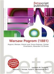 Warsaw Pogrom (1881),6134615730,9786134615730