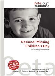 National Missing Children's Day,613628880X,9786136288802
