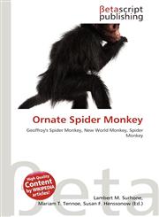 Ornate Spider Monkey,6136361477,9786136361475