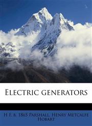 Electric generators,1177805499,9781177805490