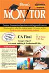 Monitor for CA Final, Group I, Paper 3 Advanced Auditing & Professional Ethics,8177339060,9788177339062