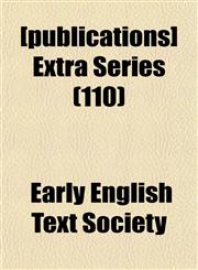 [publications] Extra Series (110),1152698575,9781152698574